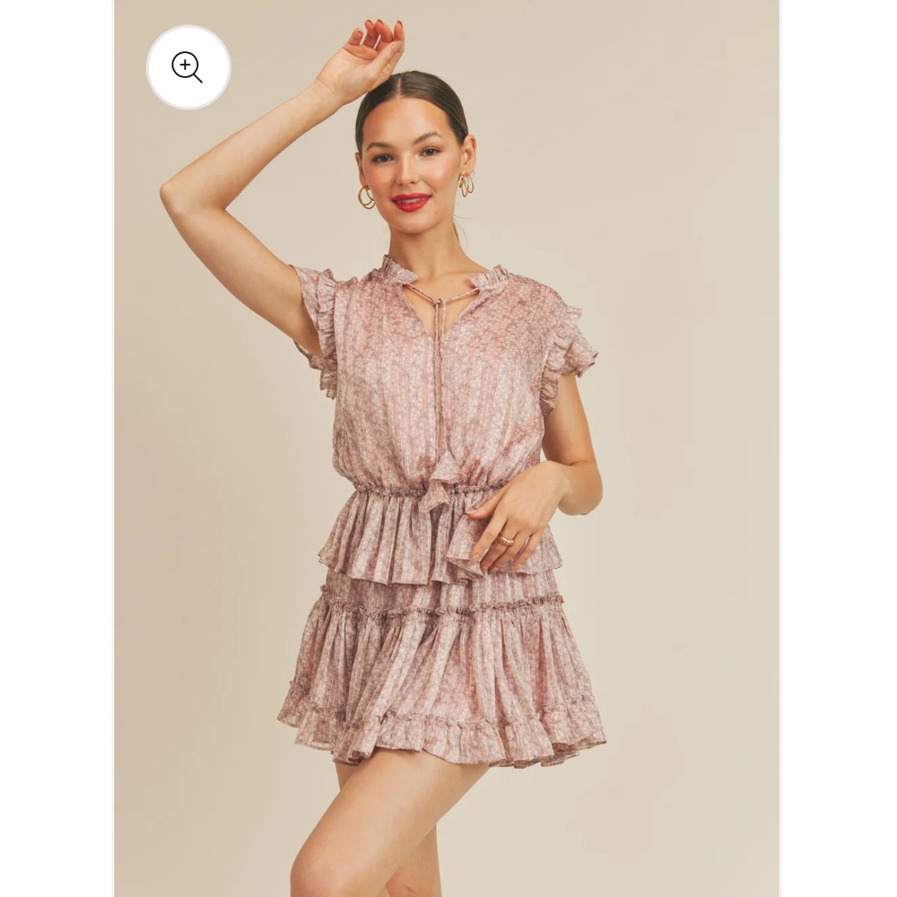 Reset by Jane Celeste Dress - Floral Mini Dress - S